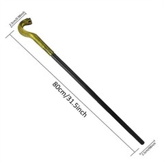 1Pc Halloween Costumes Walking Stick Cane Plastic Stage Prop Costume Accessory
