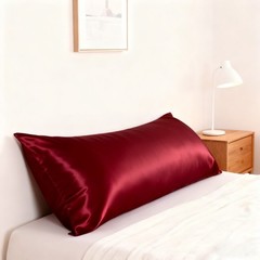 Silky Soft Satin Body Pillowcase, Machine Washable, 20×54 Inches, 23 Colors