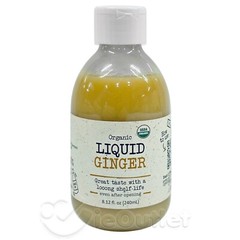 NEW Northern Greens Organic Shelf Stable Liquid GINGER – JUMBO 8.12 oz (240mL)
