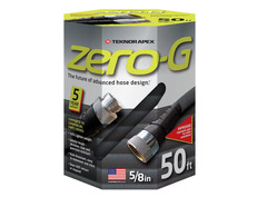 Zero-G Teknor Apex 5/8-in x 50-ft Premium -Duty Kink Free Woven Gray Hose