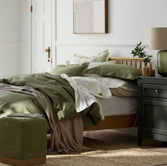 Company Cotton Percale Bed Sheet Set 300 Thread Count Sale Price Free Shipping