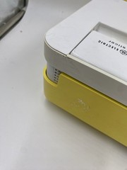 Vintage General Electric Food Slicer Model B1-SL10/3771 White Yellow FADED READ
