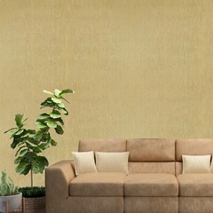 Modern golden tan cream gold metallic faux fabric textured Modern Wallpaper roll