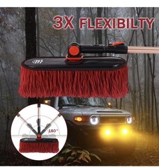 Car Duster Exterior Scratch Free,Soft Car Brush Kit for Car,Truck,Suv,Rv and Mot
