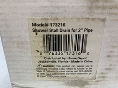 Unbranded 173216 Shower Drain 2″ Pipe