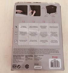 Weber Premium Grill Cover 7112 Fits Q2000 And Q3000 Series Black New In Package