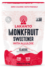 Lakanto Classic Monk Fruit Sweetener with Allulose, 1 lb, 1 Count