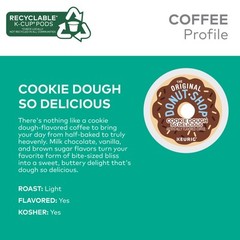 The Original Donut Shop Cookie Dough So Delicious K-Cup® Pods Box 10 Ct –
