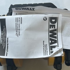DEWALT 20V MAX Tire Inflator Portable Air Compressor Car Pump LED Light ToolOnly