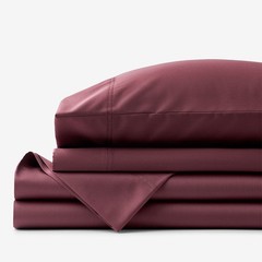Premium Smooth Supima® Cotton Wrinkle-Free Sateen Bed Sheet Set
