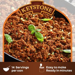 Keystone All natural Ground Beef 28 oz Can, Free Shipping