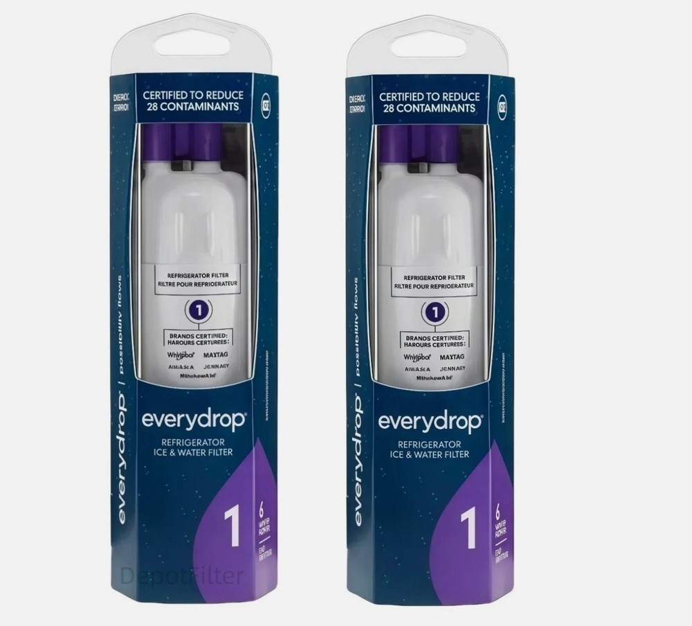 2Pack W10295²370A EDR1²RXD1 Filter²1 9081 Refrigerator Ice Replacement US Seller