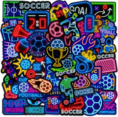 500PCS Soccer Stickers for Kids, Teens, Adults – Sports Party Supplies