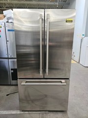 GE Monogram ZWE23NSTSS 36″ Stainless CD French Door Refrigerator NOB #160436