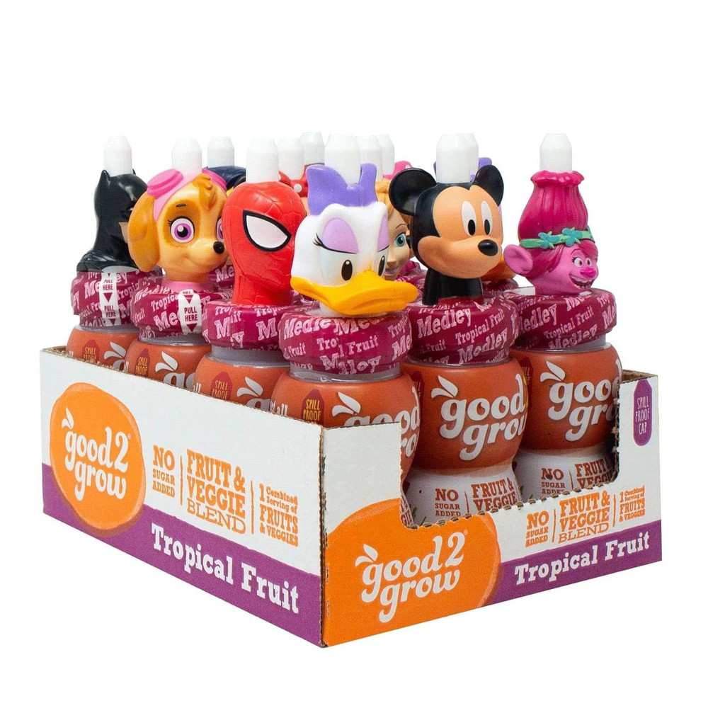 Good2Grow Tropical Fruit and Veggie Blend, 6 Fluid Ounce — 12 per Case.