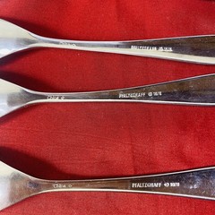 Pfaltzgraff Stainless 18/8 SONYA Oval Tea Spoons Glossy Flatware 6.75in
