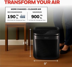 Honeywell PowerPlus HEPA Air Purifier for Home, 968 Ft² Rooms in 1 hour HPA3100