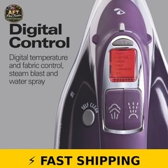 Hamilton Beach Durathon Clothing Iron – Silver