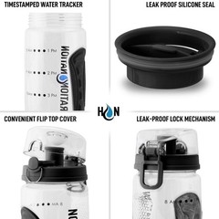 Hydration Nation 34oz Fruit Infuser Water Bottle – BPA-Free