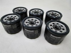 6 Pcs Genuine Kawasaki 49065-0721 Oil Filters John Deere AM119567 Toro 107-7817
