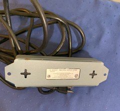 Vtg SL Waber Multiple Outlet Strip 15 Amps 120 Volts 60 Hz 4 Outlets 15′ Cord