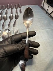 Oneida Stafford 63 Piece Set Satin Stainless 18/10 EUC Read Description