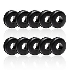 10 Pack Rubber Grommet Pressure Washer Nozzle Holder 7/8″ OD X 7/16″ ID Gasket