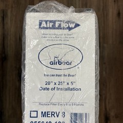 NEW Trion Air Bear Pleated Replacement Air Filter MERV 11 259112-102 20”x25”x5”