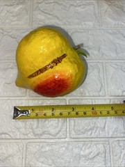 Authentic Vintage Mexico Paper Mache Colorful Faux Fruits & Vegetables Decor 14