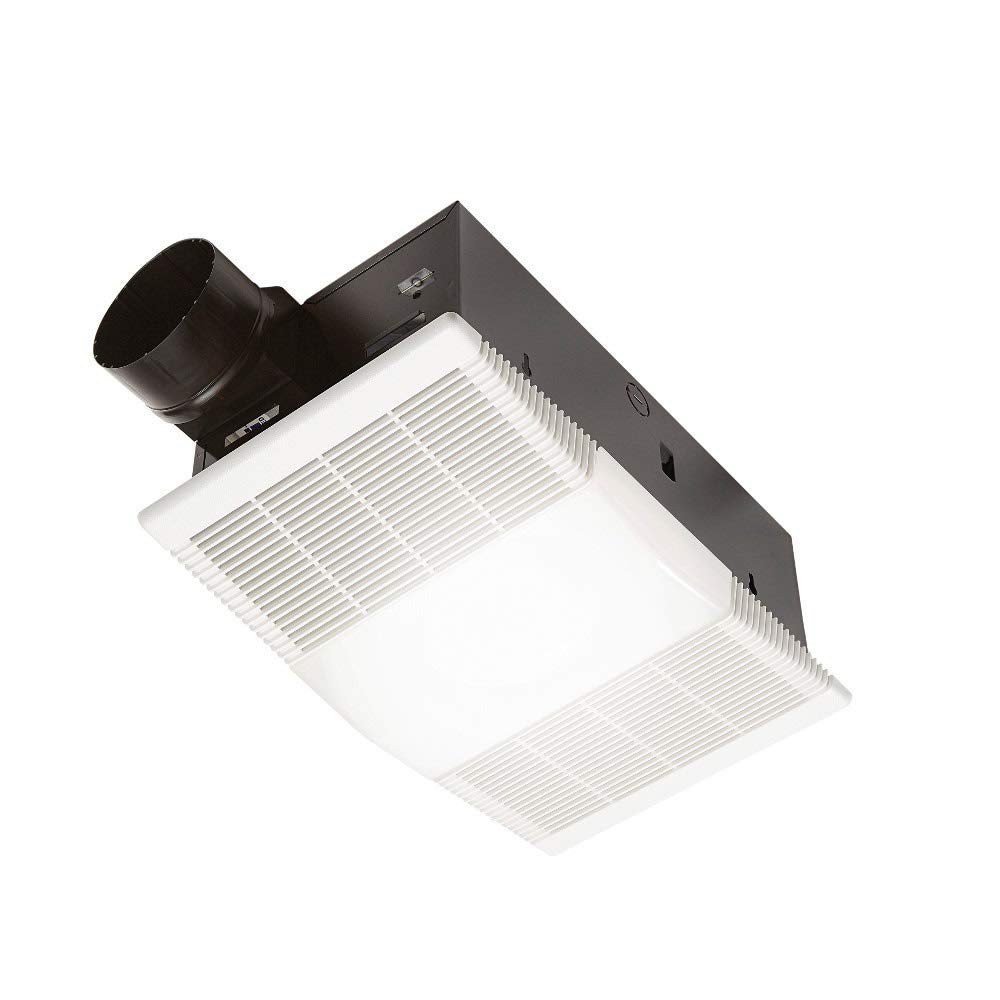 NuTone 765H80L 80 CFM Ceiling Bathroom Exhaust Fan with Light and 1300W Heater