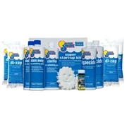 In The Swim Well Water Swimming Pool Start-Up Kit – Opening Chemicals with Metal
