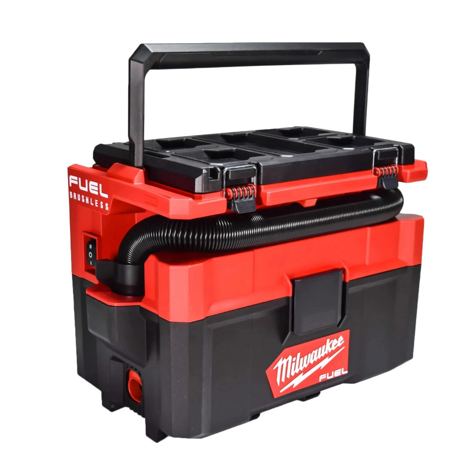 Milwaukee Tool 0970-20 M18 Fuel Packout 2.5 Gallon Wet/Dry Vacuum (Tool Only)