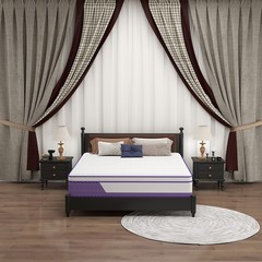 12 Inch King Mattress Gel Memory Foam Pocket Spring Medium Firm Bed in a Box