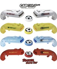 4 Pack Firing Cap Gun Launcher Shooter Bottle Opener Beer Cap Openers Shoots