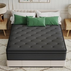 6″8″12″14″ Gel Memory Foam Hybrid Spring Mattress Twin Full Queen King In A Box