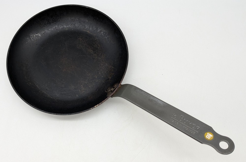De Buyer Carbon Steel 9.5″ Frying Pan France