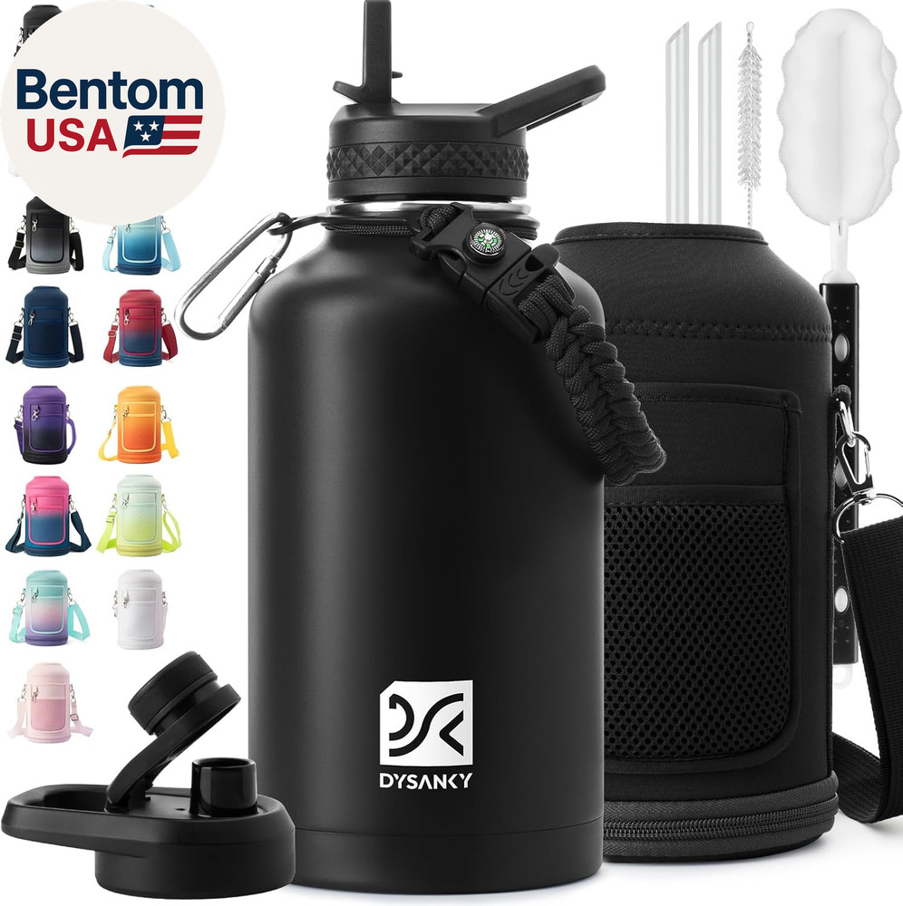 Insulated Water Bottle | Thickened Stainless Steel Vacuum Metal | Portable Sport