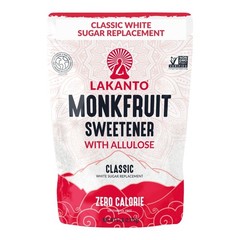 Lakanto Monk Fruit Sweetener – 5 lb Classic White, Keto, Vegan, Gluten Free