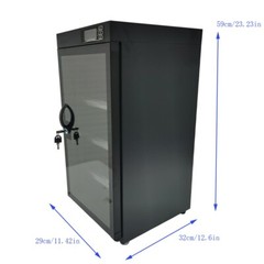 50L Full Automatic Digital Camera Dehumidify Storage Cabinet Box 4Tiers 110V