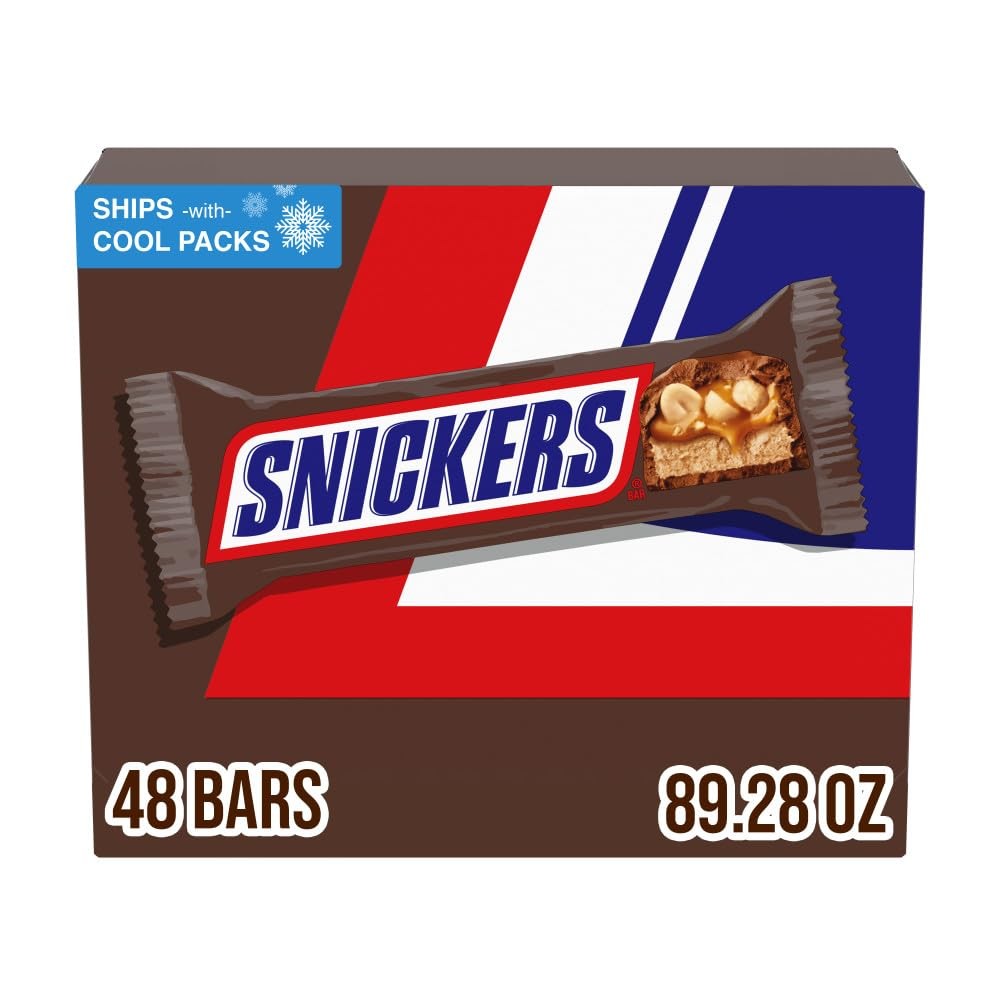 Full Size Bulk Milk Chocolate Candy Bars, 1.86 oz Bar, 48 ct Box