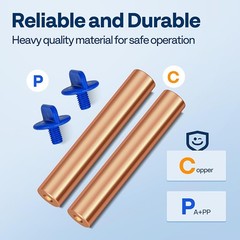 Solar Copper Anode 2 Pack Replacement Kit Fit Most Solar Pool Ionizer Models
