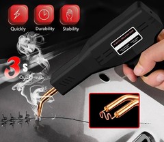Plastic Welder Kit Soldering Hot Stapler Bumper Repairs Welding Gun 800 Staples