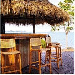 Mexican Palm Thatch Roll for Tiki Hut Roofing