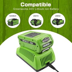 Battery For Greenworks 40V Lithium G-MAX Battery /Charger 29472 20292 206722