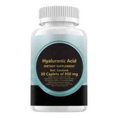 PACK 1-5 New Hyaluronic-Acid 30 Caplets 850 mg Replenish energy