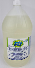 FIT Produce Wash, Organic Fruit & Vegetable, 1 Gallon *MAKES 128 GAL Concentrate
