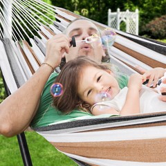 Patio Use Portable Hammock with Stand for 2 person with Carrying case Outdoor