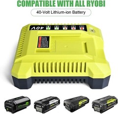 For Ryobi 40V 6 Ah Lithium Ion Battery 40-Volt OP40605VNM OP40602 /Rapid Charger