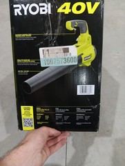RYOBI 40V 120 MPH 450 CFM Cordless Battery Variable-Speed Blower (Tool Only) New