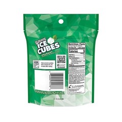 ICE BREAKERS ICE CUBES Sugar Free Spearmint Gum, 8.11 Ounce 100 pieces